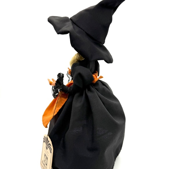 Vintage Bradley Doll October Halloween Witch Los Angeles Calif with Original Tag - Picture 9 of 10